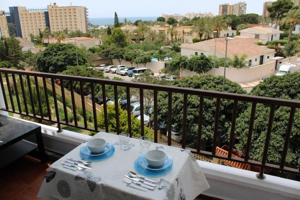 Apartamento Vista Al Mar Piscina Playa 3 Min Aguadulce  Exterior foto