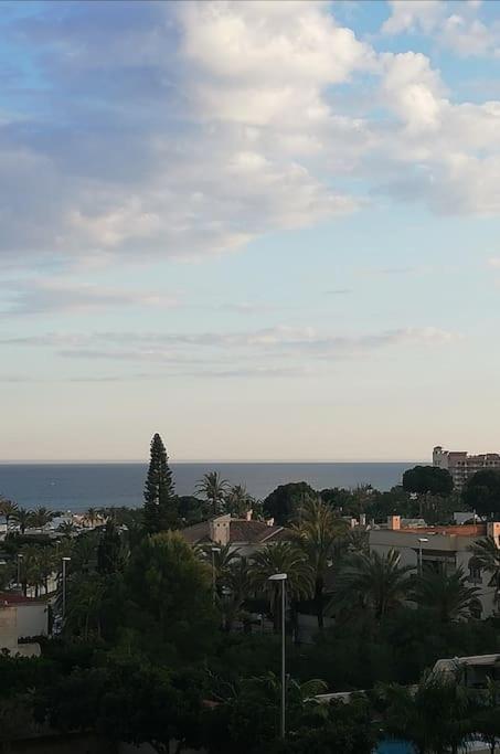 Apartamento Vista Al Mar Piscina Playa 3 Min Aguadulce  Exterior foto